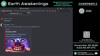 Earth Awakenings - Livestream 1 - #4174 - Live on Rumble/Youtube/X-Twitter/Twitch