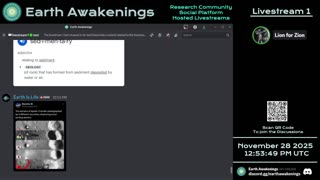 Earth Awakenings - Livestream 1 - #4174 - Live on Rumble/Youtube/X-Twitter/Twitch
