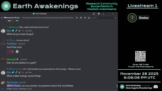 Earth Awakenings - Livestream 1 - #4174 - Live on Rumble/Youtube/X-Twitter/Twitch