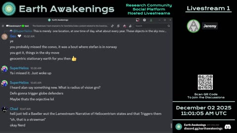 Earth Awakenings - Livestream 1 - #4183 - Live on Rumble/Youtube/X-Twitter/Twitch