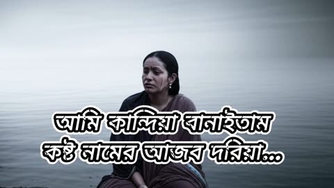 Kosto Namer Ajob Doriya | A Soulful Bengali Folk Song (Sad) Cover by Sabiha Dx