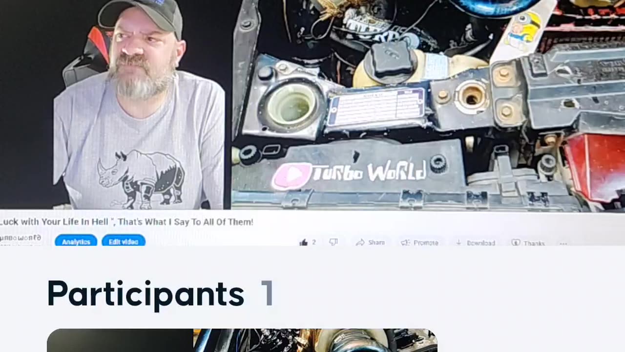 Screen video record Rumble Live