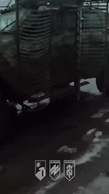 Ukrainians Destroy Russian Ambush Drone Before it Can Get in the Air