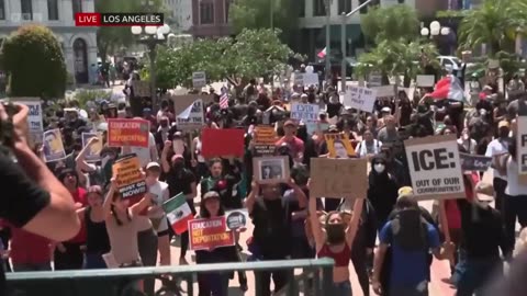 BREAKING: US military confirms 700 Marines deployed to Los Angeles as protests grow | BBC News