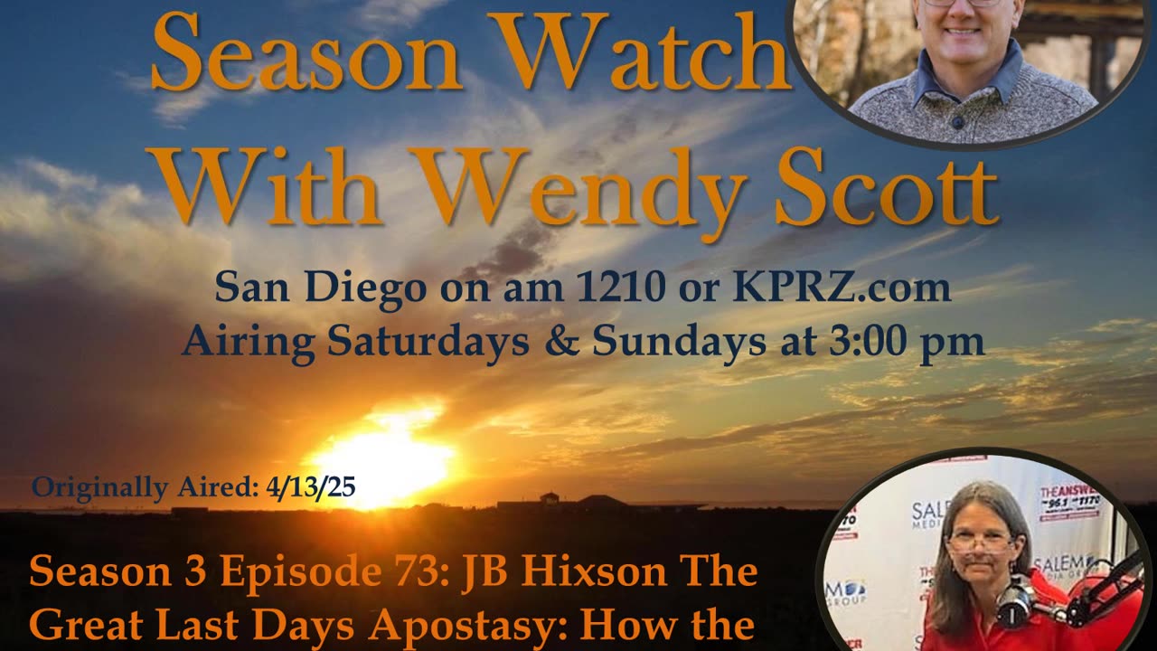 Season 3 Episode 73: JB Hixson The Great Last Days Apostasy: How the American Church Is Falling Away
