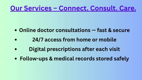 Modern Healthcare Solutions with a Human Touch