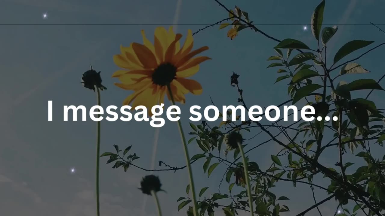 He saw the message, but didn't reply!