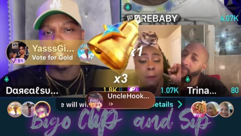 Team PK DreBaby TomiKay Ace Keke Supa ft body challenge 6/22/25 #bigoclipandsip