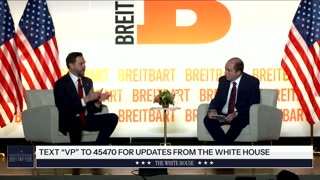 Vice President JD Vance Joins Breitbart’s Matthew Boyle for a Fireside Chat