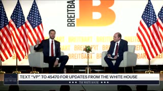Vice President JD Vance Joins Breitbart’s Matthew Boyle for a Fireside Chat