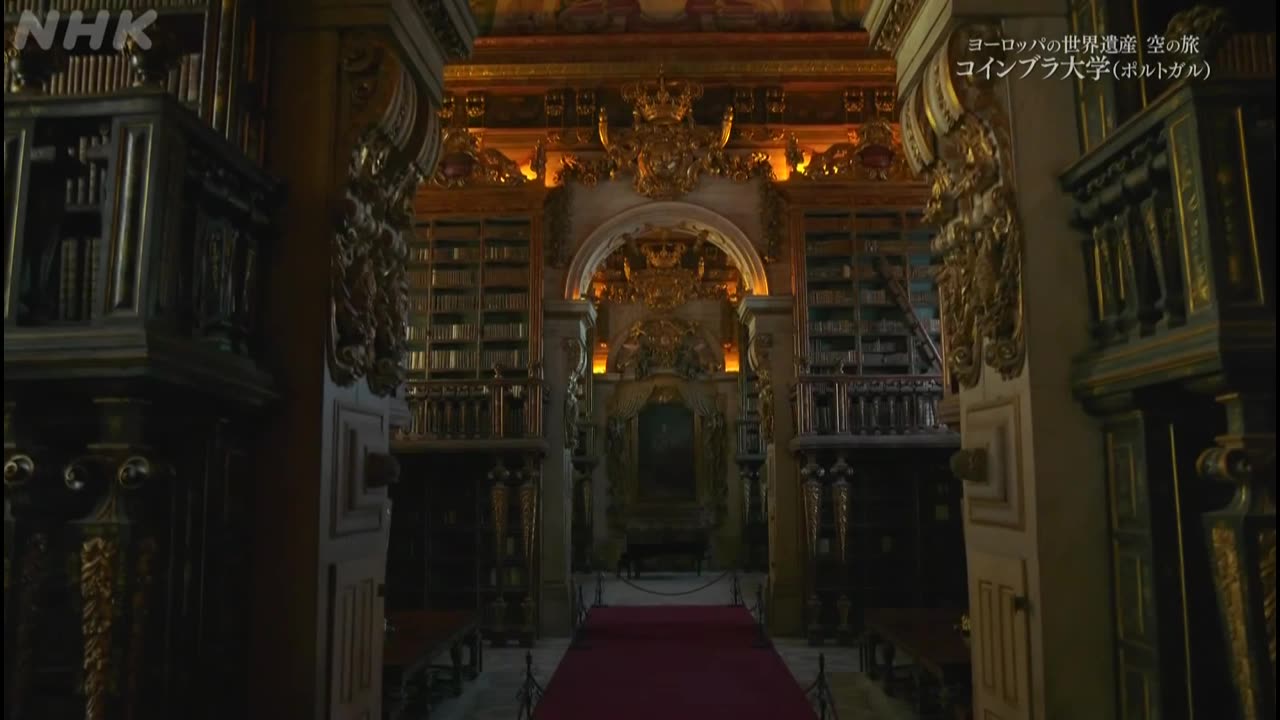 空からクルージングmini・5分版- ヨーロッパの世界遺産 空の旅 「コインブラ大学（ポルトガル）」