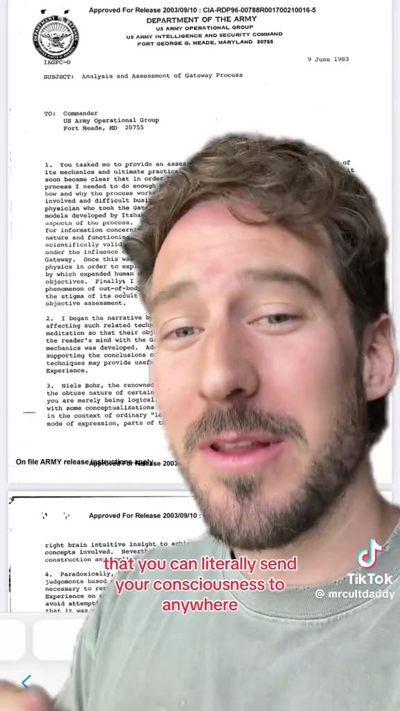 Robert Monroes connection with the CIA