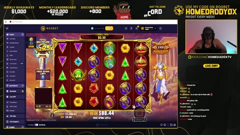 EASY MONEY on Slots! Gates of Olympus !roobet • Slots & Casino