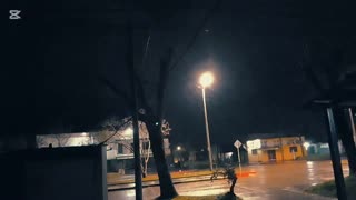 Y en la madrugada del primer día de setiembre, lluvia y algo de viento - Tacuarembó 2025