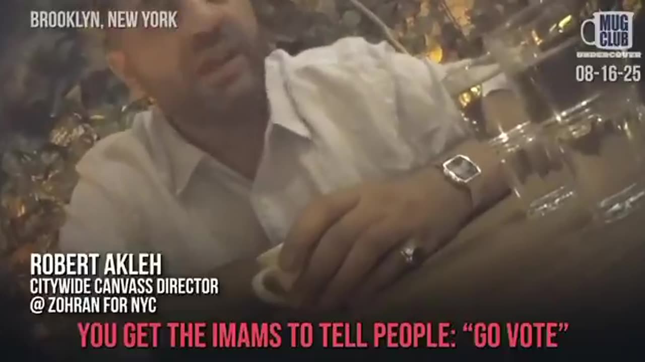 Mamdani’s campaign canvass director laughs at the white lesbian women who go hand out fliers