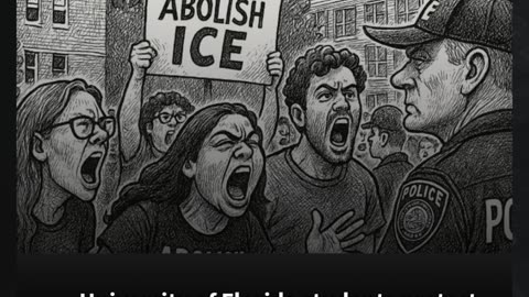 University of Florida students protest deal to cooperate with ICE