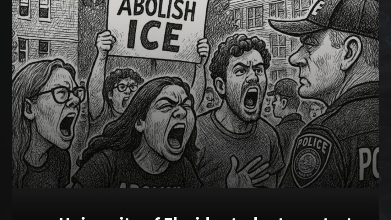 University of Florida students protest deal to cooperate with ICE