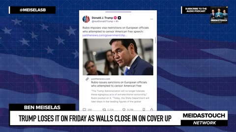 Trump LOSES IT on FRIDAY as WALLS CLOSE IN on COVER UP