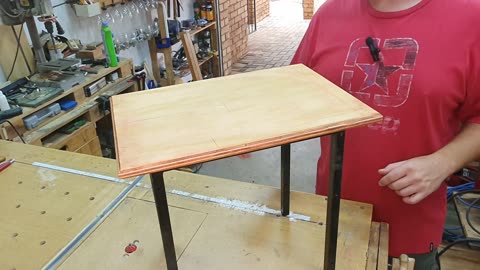 Why buy a side table if you can make one?