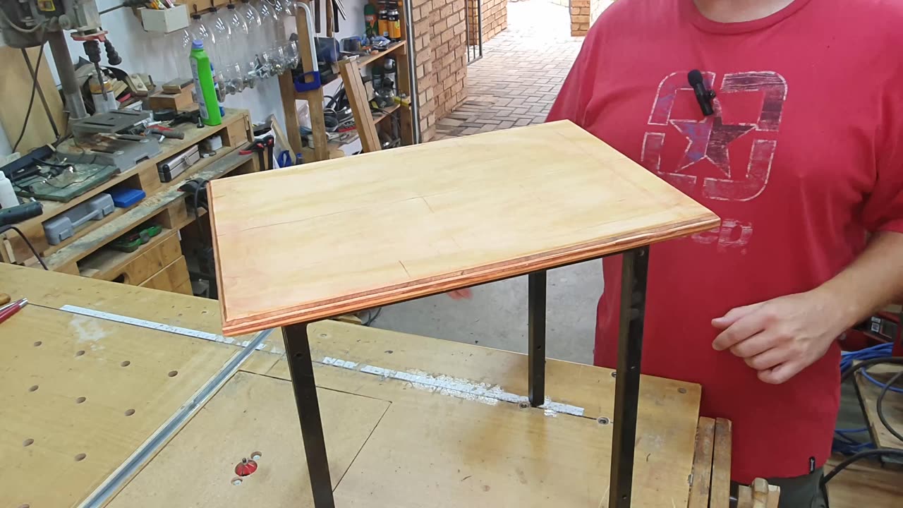 Why buy a side table if you can make one?