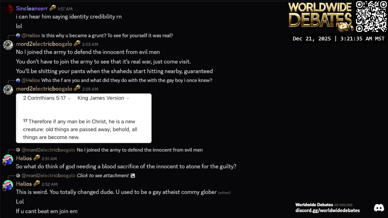 0236 WIDESTREAM - Worldwide Debates - YouTube/Twitch/Rumble