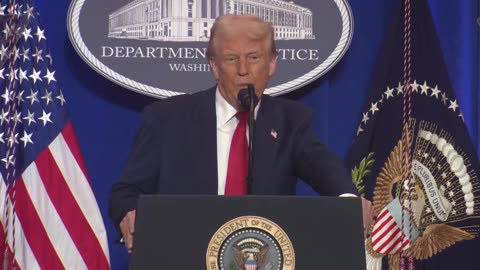 President Trump Delivers Remarks at the Department of Justice 03/14/2025