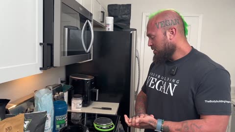 Vedge Vegan Protein Smoothie Bowl Upgrade from TheBodybuildingVegan 