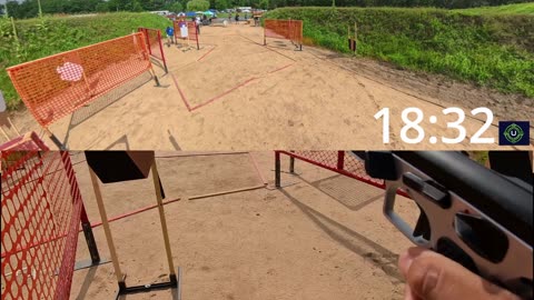 Central Jersey USPSA July Match Dan #unloadshowclear #limited #usps #competition #glock #ColonialRPC