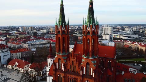 The Cathedral Towers of Białystok..