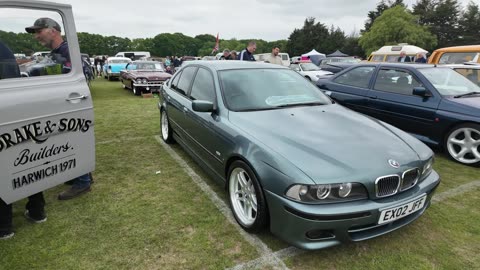Walking at Clacton on Sea Essex Classic car show event 18 may 2025 video Part 2