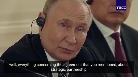 Putin on the situation with Iran: