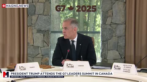 🇺🇸 President Trump Participates in Session 1 of G7 Summit in Kananaskis, Alberta, Canada [LIVE]