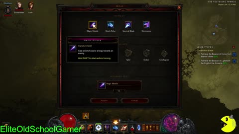 Diablo 3 - Sorceress Master Walk-through - Act I - Levels 53-54 - To Second Shard Piece - June 2025