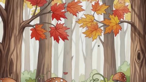 Raccoon in the forest