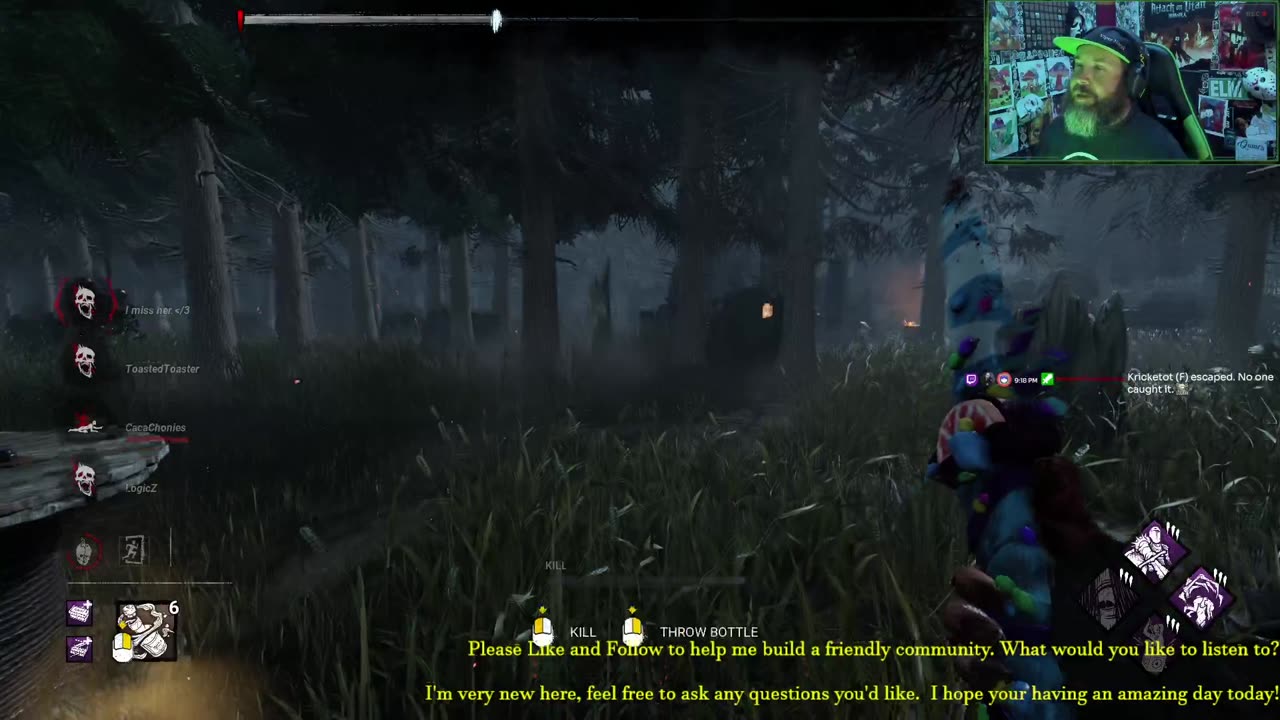 Slaying the evening away!