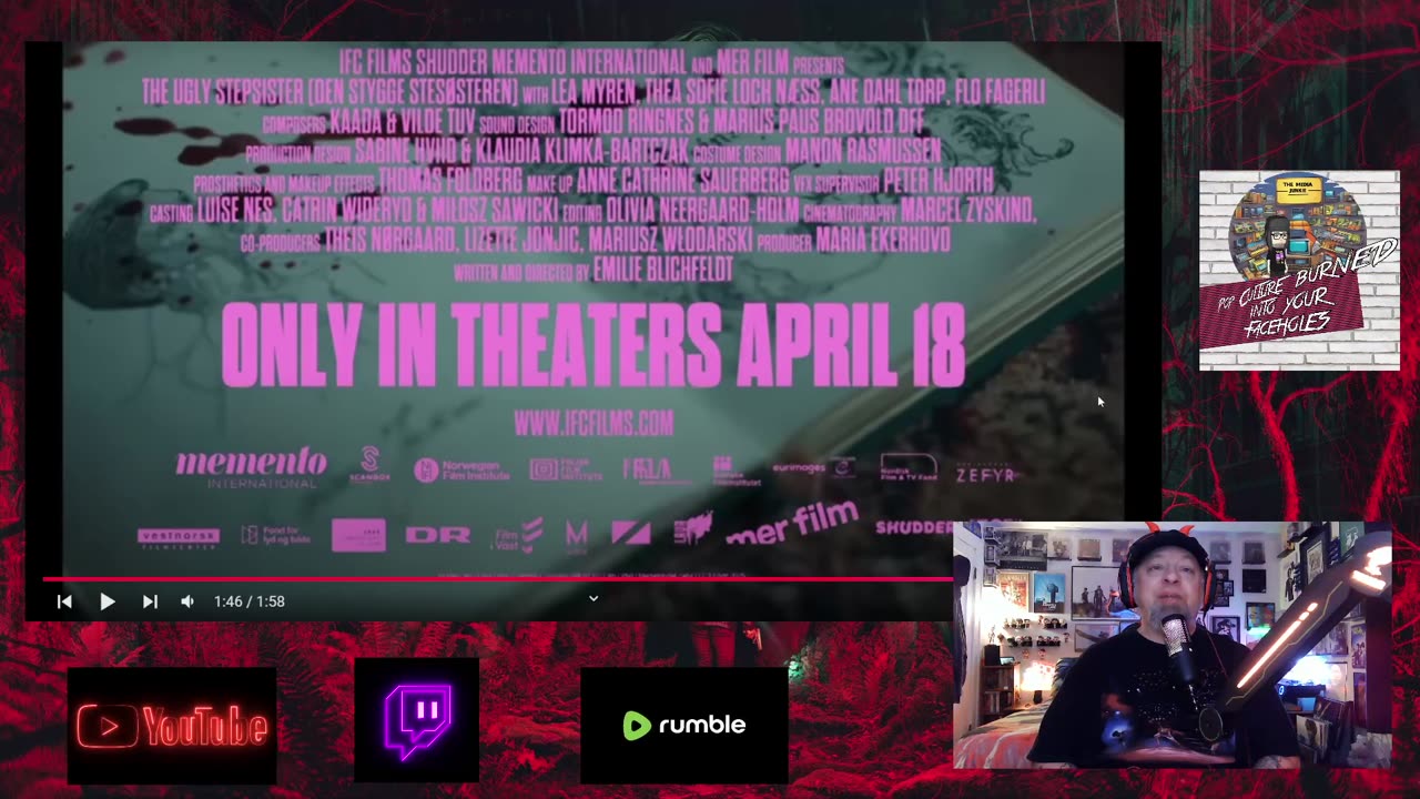 The Ugly Stepsister Trailer Reaction