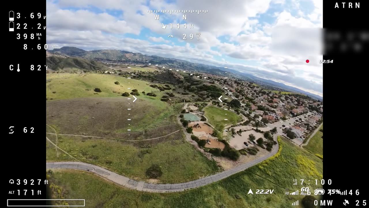 SpeedyBee Mario 5 - 2nd test flight OSD