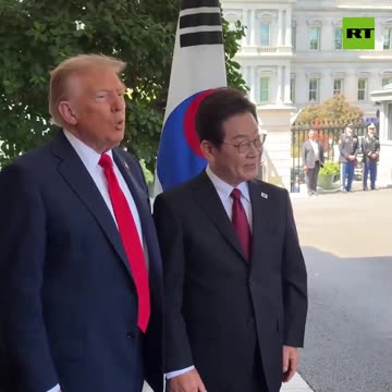 Trump hosts South Korea’s Lee Jae Myung at White House