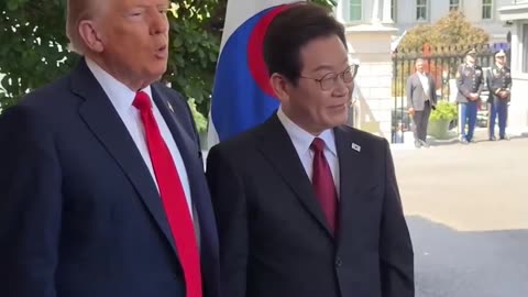 Trump hosts South Korea’s Lee Jae Myung at White House
