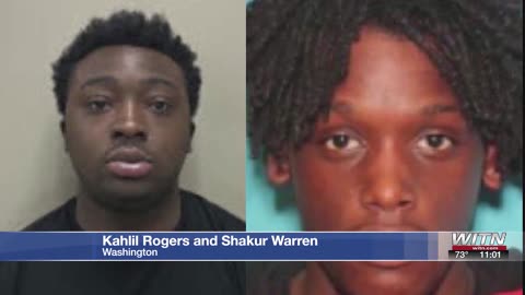 Two black men arrested after shooting in Washington