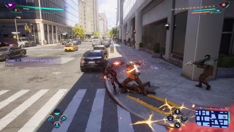 Battle106 Miles Morales vs Hunters Spiderman 2