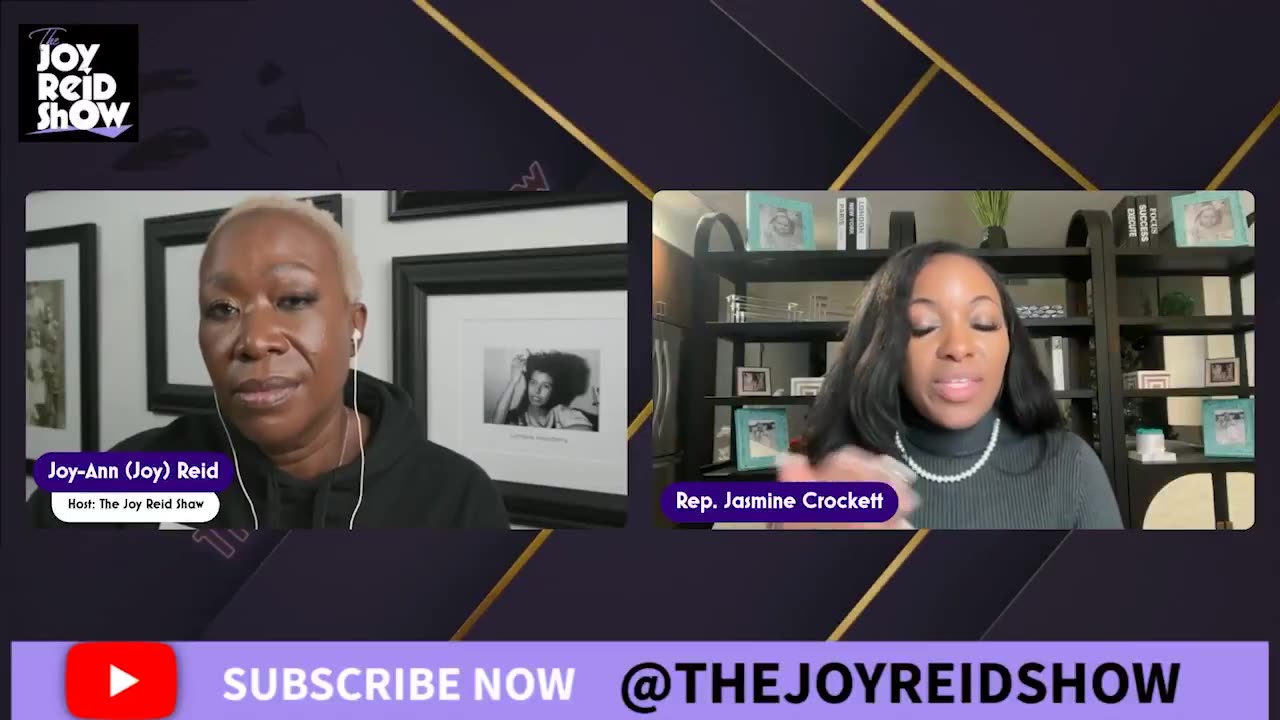 Crockett tells Joy Reid that she wants to be in the Senate to impose 'ethical guidelines’