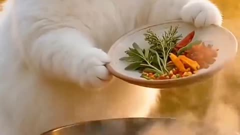 Cute Cat Funny Duck Story With Ai