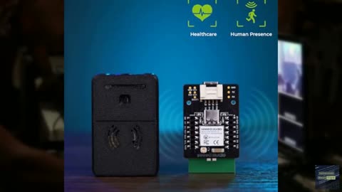 XIAO MR60BHA2 60GHz mmWave Human Breathing and Heartbeat Sensor Kit, ESP32C6, Wi