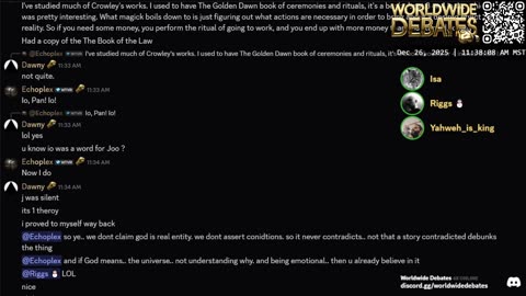 0248 WIDESTREAM - Worldwide Debates - YouTube/Twitch/Rumble