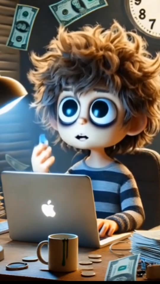 short funny cartoon 3D