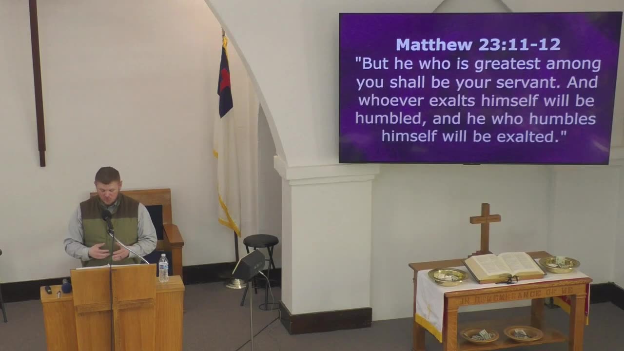 4-13-25 AM - "Man of Sorrows: The Humble King" - Pastor Devin Miller