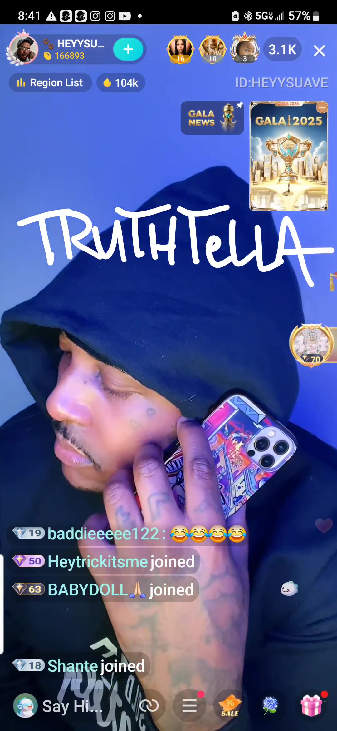 TRAP CECE SWINGS ON LYSOL LIONEL WHEN HE CALLS HIS BOO LIYAH THE DOLL ON LIVE