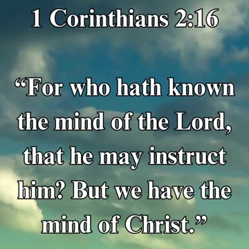 1 Corinthians 2:16
