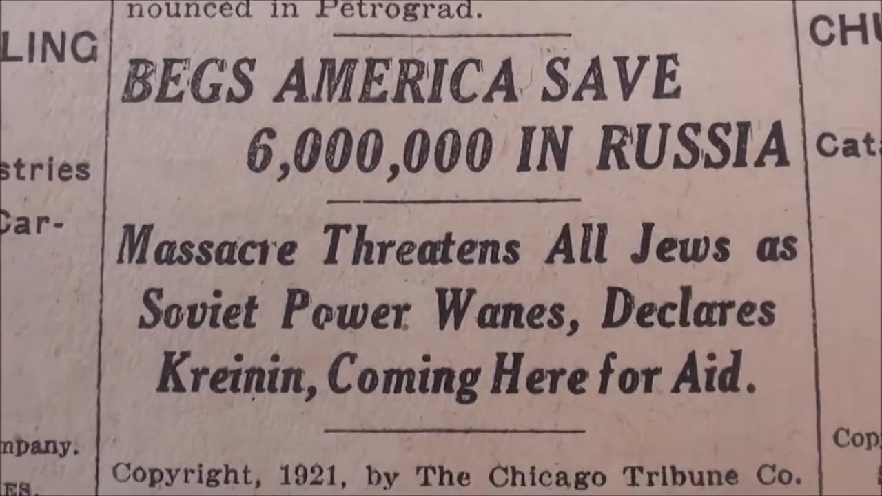 "Six Million Jews" Printed in Newspapers from 1915 to 1938 (over 256 Times!) before WWII! 📰✡️🤥